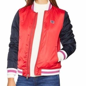 Levi's Women's Retro Varsity Performance Bomber Jacket Sz. 1X